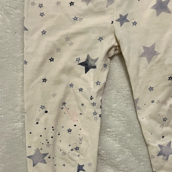 FIRST Impressions White Pants with Stars 18M - Picture 3 of 4